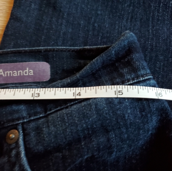 Gloria Vanderbilt Two Jean Bundle Purple & Blue Amanda Pants Women's Size 12 - Picture 13 of 16